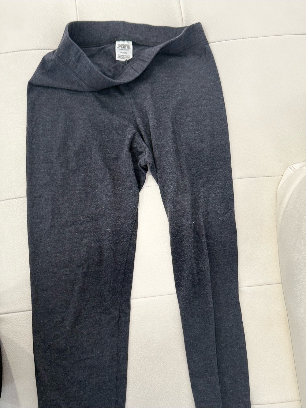 PINK Victoria's Secret Charcoal Gray Kids Leggings